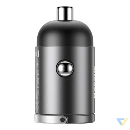 Baseus Tiny Star Mini Quick Charge Car Charger USB Port 30W Grey Car chargers