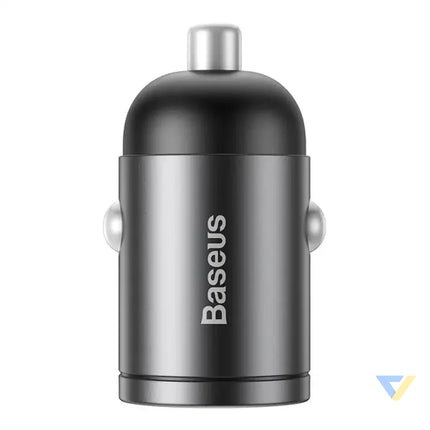 Baseus Tiny Star Mini Quick Charge Car Charger USB Port 30W Grey Car chargers