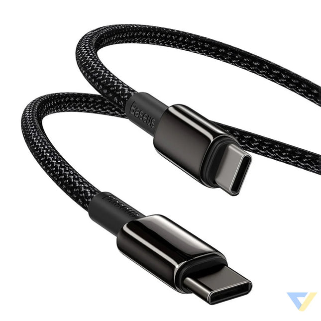 Baseus Tungsten Gold Cable Type C to Type C 100W 1m (black) USB C to USB C
