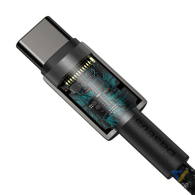 Baseus Tungsten Gold Cable Type C to Type C 100W 1m (black) USB C to USB C