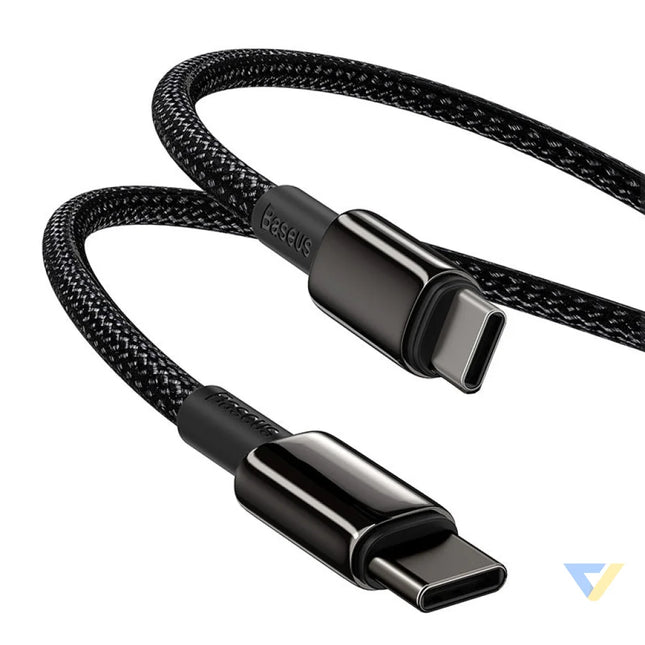 Baseus Tungsten Gold Cable Type C to Type C 100W 2m (black) USB C to USB C