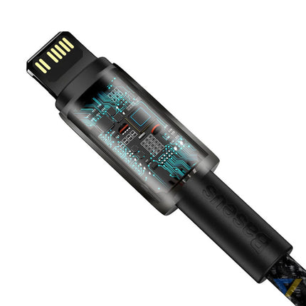 Baseus Tungsten Gold Cable Type C to iP PD 20W 1m (black) USB C to Lightning