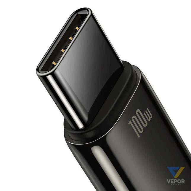 Baseus Tungsten Gold Cable USB to USB C 100W 2m (black) USB cables