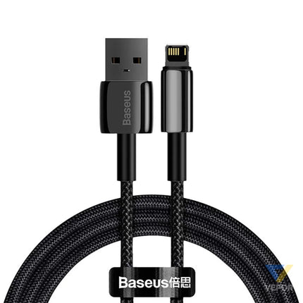 Baseus Tungsten Gold Cable USB to iP 2.4A 1m (black) USB to Lightning