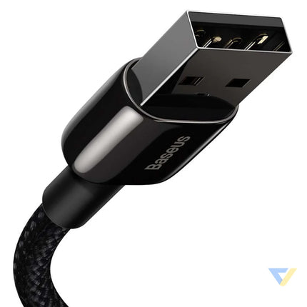 Baseus Tungsten Gold Cable USB to iP 2.4A 1m (black) USB to Lightning