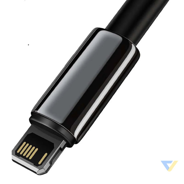 Baseus Tungsten Gold Cable USB to iP 2.4A 1m (black) USB to Lightning