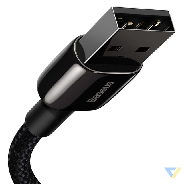 Baseus Tungsten Gold Cable USB to iP 2.4A 1m (black) USB to Lightning