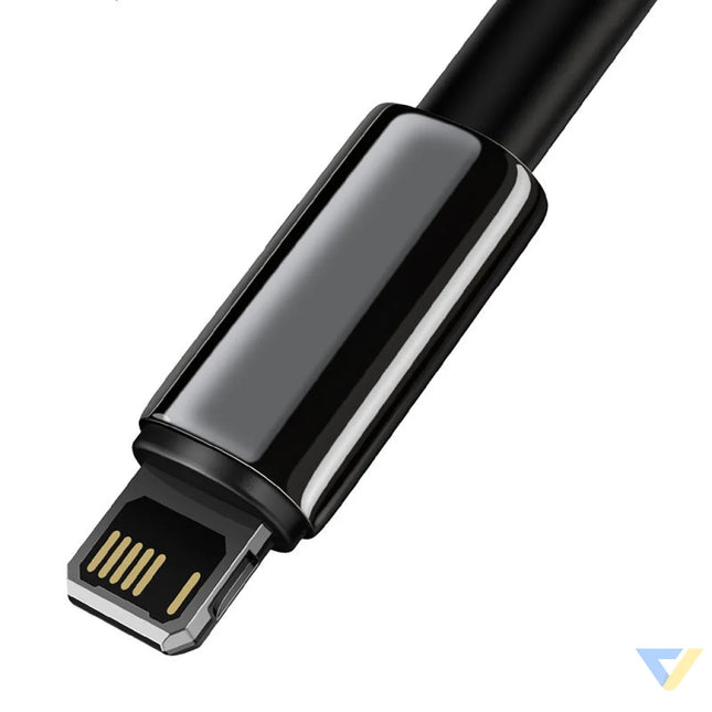 Baseus Tungsten Gold Cable USB to iP 2.4A 2m (black) USB to Lightning