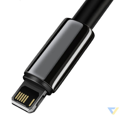 Baseus Tungsten Gold Cable USB to iP 2.4A 2m (black) USB to Lightning