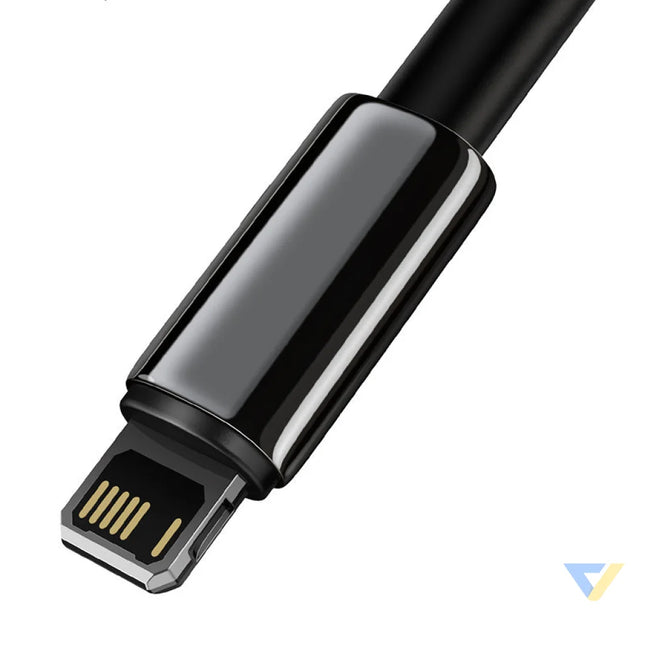 Baseus Tungsten Gold Cable USB to iP 2.4A 2m (black) USB to Lightning