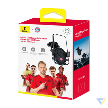 Baseus UltraControl Car Holder (black) Bayern Edition Phone holders