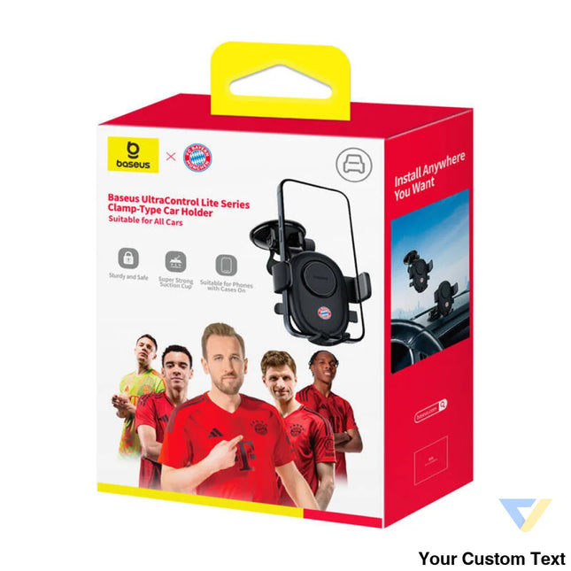 Baseus UltraControl Car Holder (black) Bayern Edition Phone holders