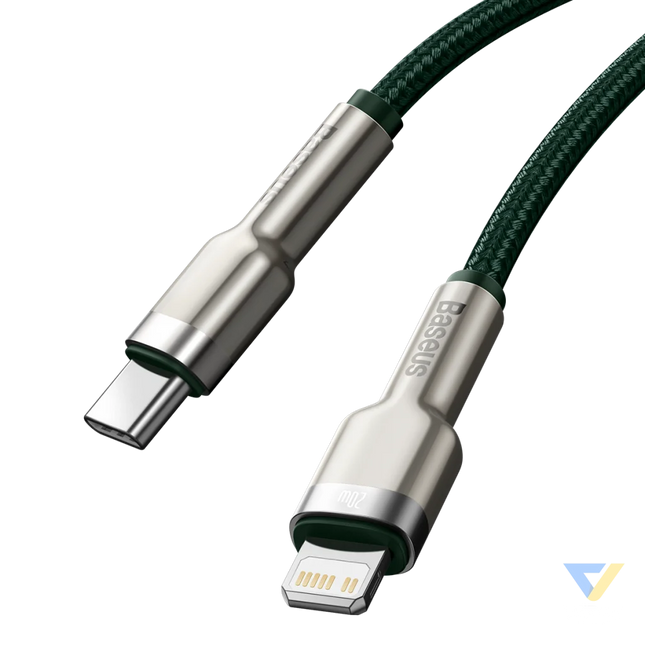 Baseus USB C cable for Lightning 2m (green) USB C to Lightning
