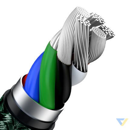 Baseus USB C cable for Lightning 2m (green) USB C to Lightning