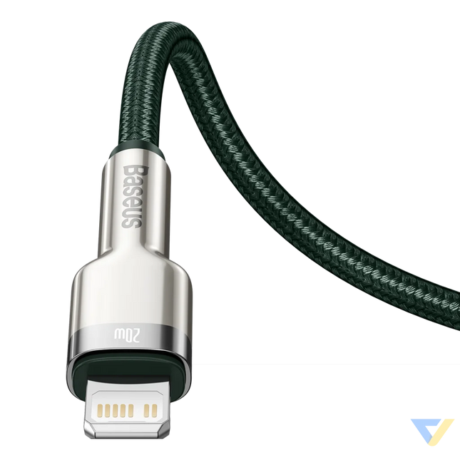 Baseus USB C cable for Lightning 2m (green) USB C to Lightning