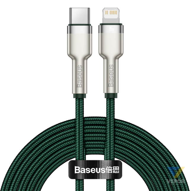 Baseus USB C cable for Lightning 2m (green) USB C to Lightning