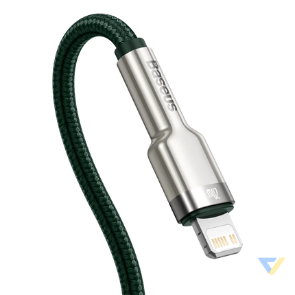 Baseus USB C cable for Lightning 2m (green) USB C to Lightning