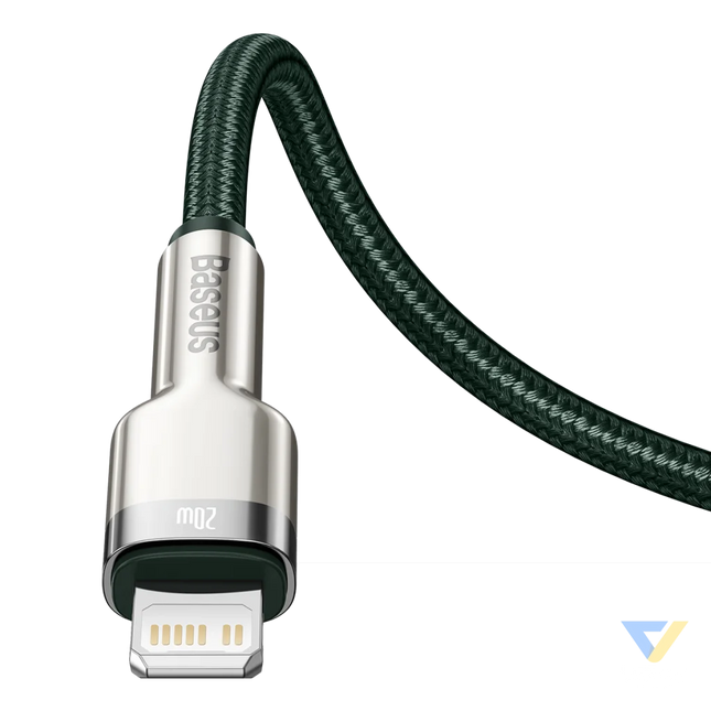 Baseus USB C cable for Lightning 2m (green) USB C to Lightning