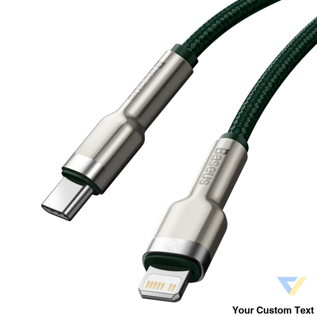 Baseus USB C cable for Lightning 2m (green) USB C to Lightning