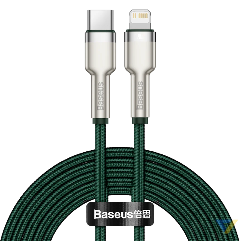 Baseus USB C cable for Lightning 2m (green) USB C to Lightning