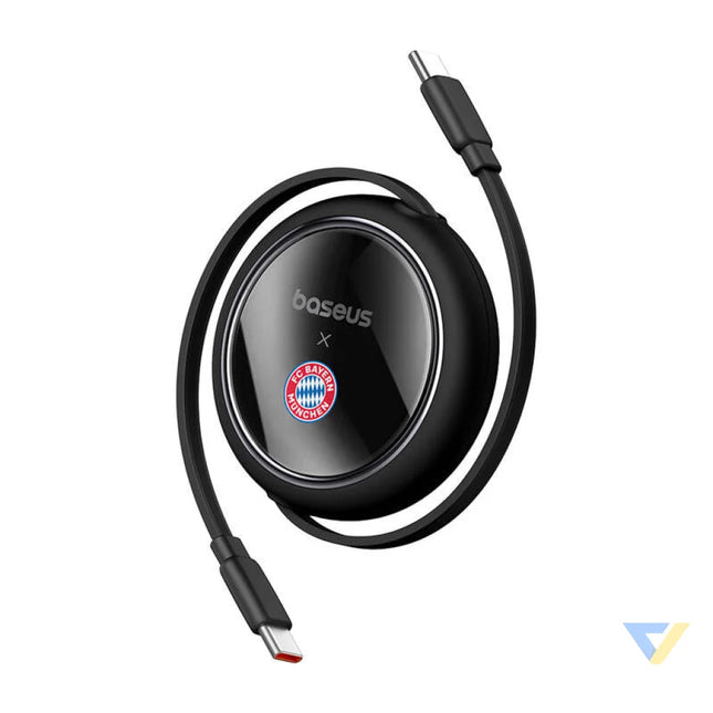 Baseus USB C to USB C 100W Charging Cable (Black) Bayern Edition USB to USB C