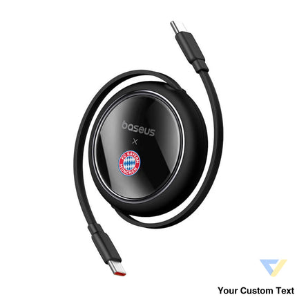 Baseus USB C to USB C 100W Charging Cable (Black) Bayern Edition USB to USB C
