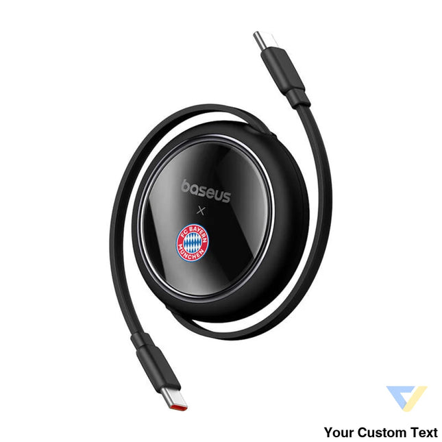 Baseus USB C to USB C 100W Charging Cable (Black) Bayern Edition USB to USB C