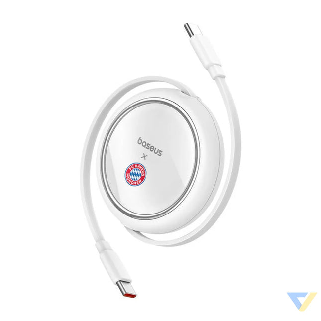 Baseus USB C to USB C 100W Charging Cable (White) Bayern Edition USB cables
