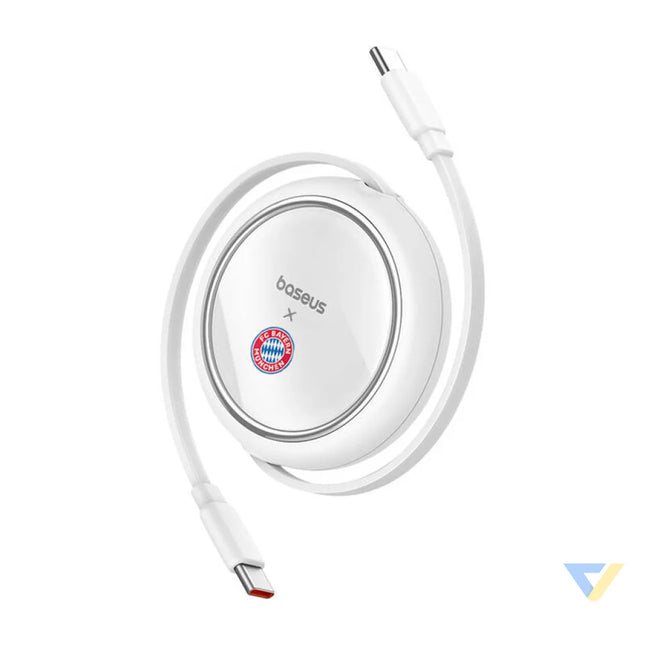 Baseus USB C to USB C 100W Charging Cable (White) Bayern Edition USB cables