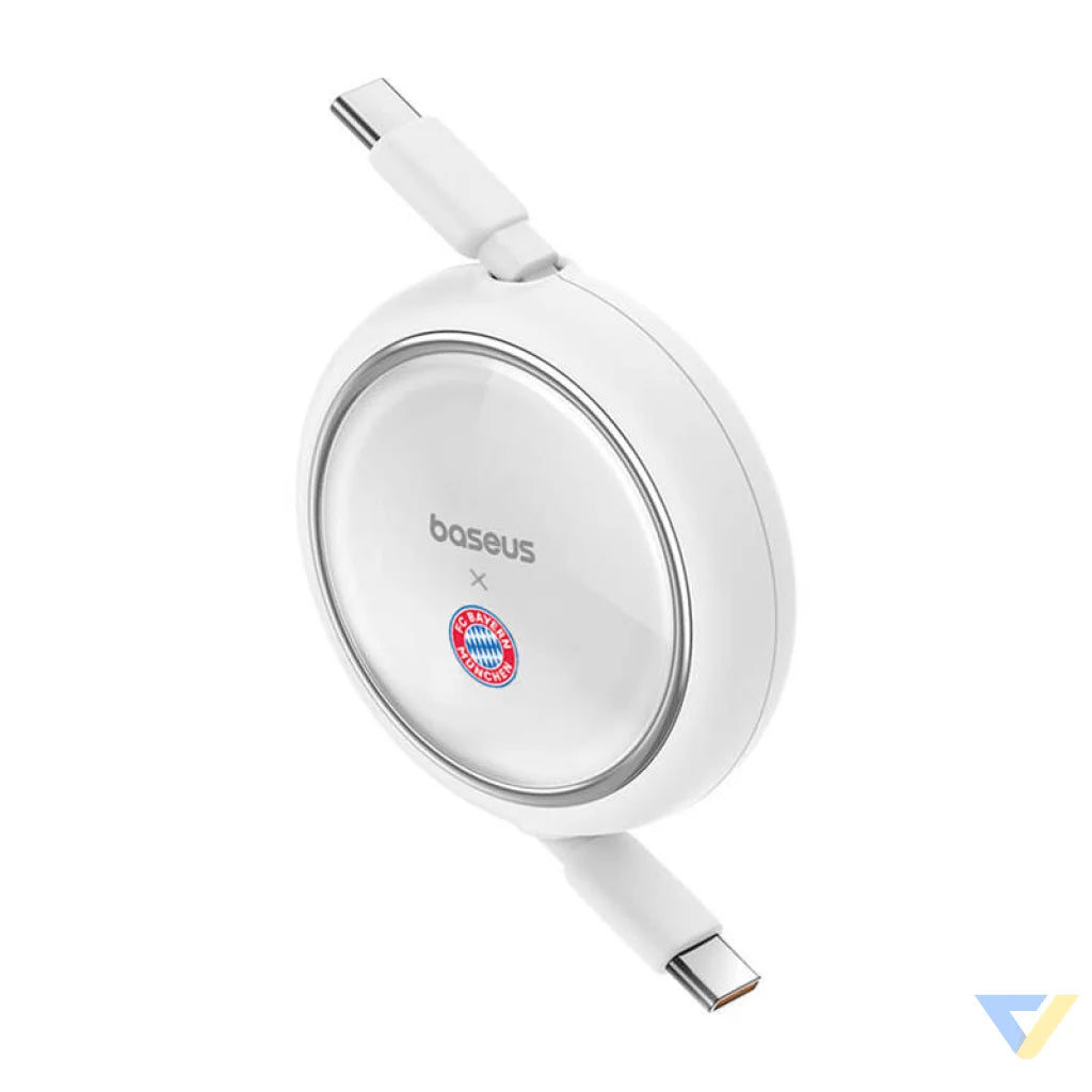 Baseus USB C to USB C 100W Charging Cable (White) Bayern Edition USB cables