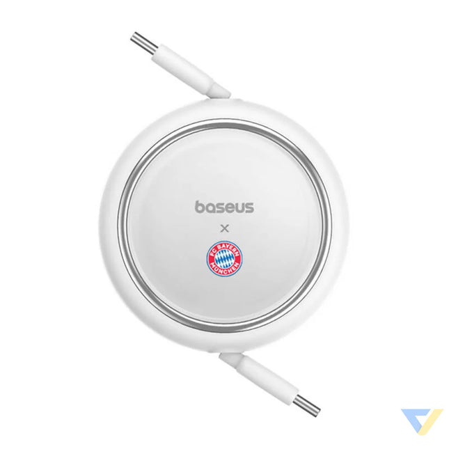 Baseus USB C to USB C 100W Charging Cable (White) Bayern Edition USB cables