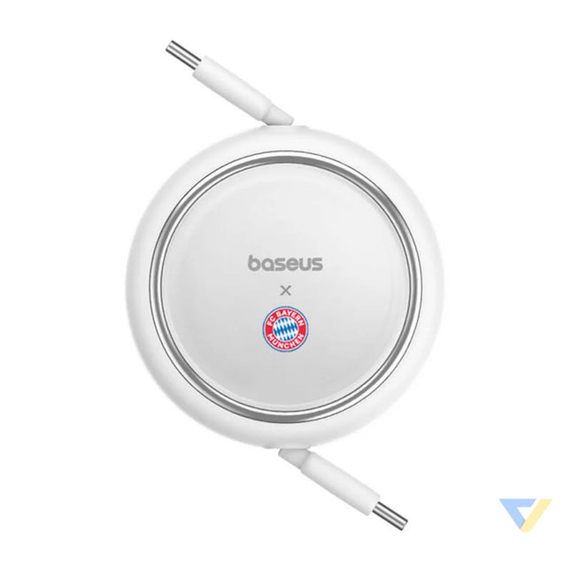 Baseus USB C to USB C 100W Charging Cable (White) Bayern Edition USB cables