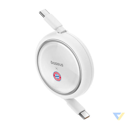 Baseus USB C to USB C 100W Charging Cable (White) Bayern Edition USB cables
