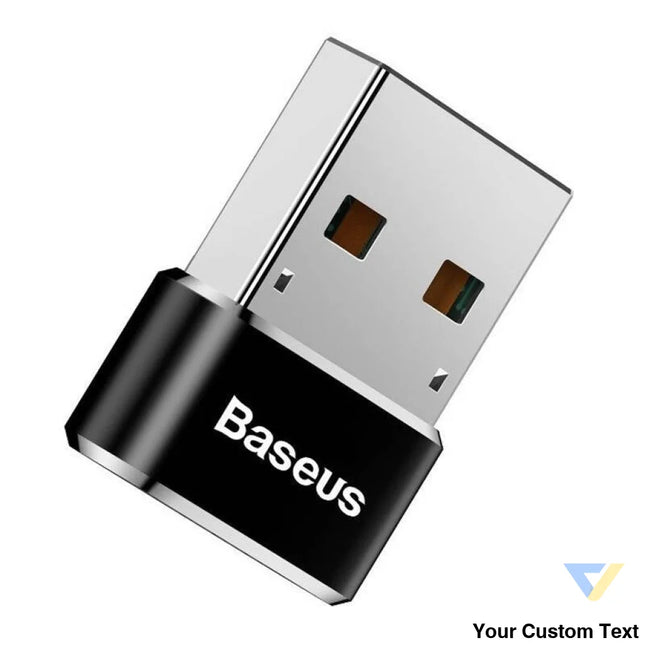Baseus USB C to USB A adapter 3A (Black) Adapters connectors and converters
