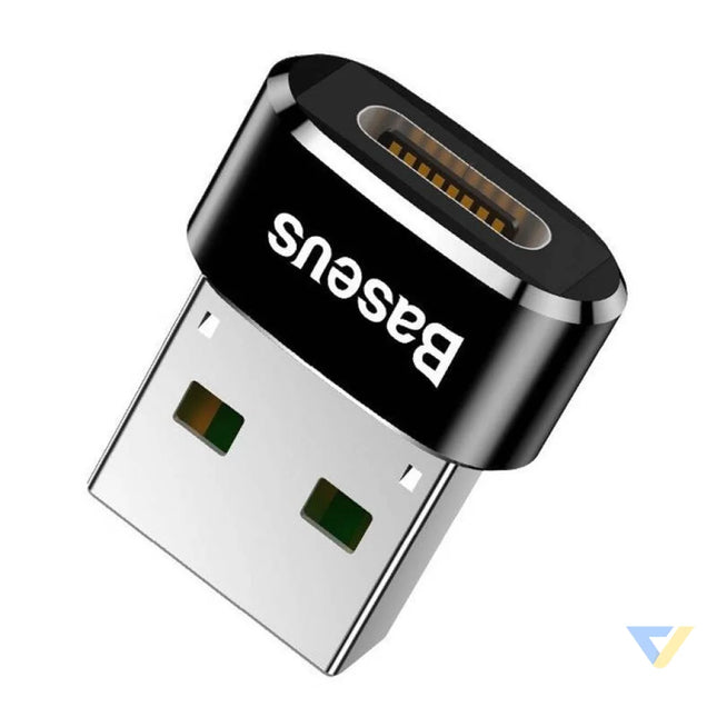 Baseus USB C to USB A adapter 3A (Black) Adapters connectors and converters