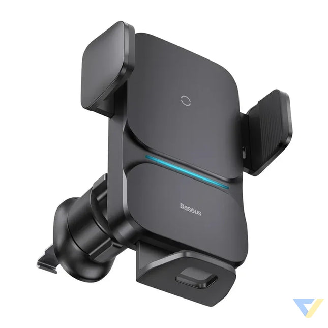 Baseus Wisdom Wireless Charging Air vent Electric Car Phone Holder (black) Phone holders