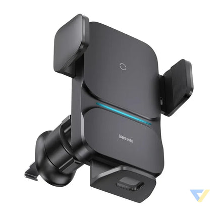 Baseus Wisdom Wireless Charging Air vent Electric Car Phone Holder (black) Phone holders
