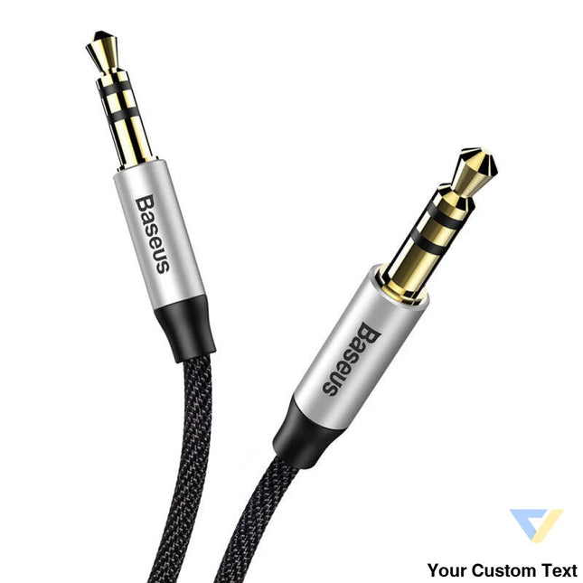 Baseus Yiven Audio Cable Cable 3.5 male Audio M30 1.5M Silver + Black Audio cables