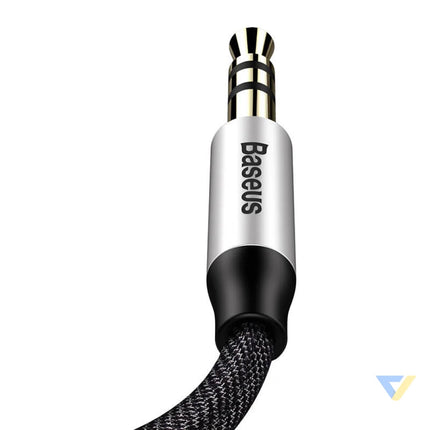 Baseus Yiven Audio Cable Cable 3.5 male Audio M30 1.5M Silver + Black Audio cables