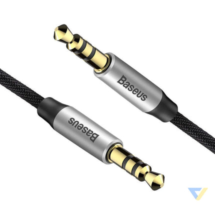 Baseus Yiven Audio Cable Cable 3.5 male Audio M30 1.5M Silver + Black Audio cables