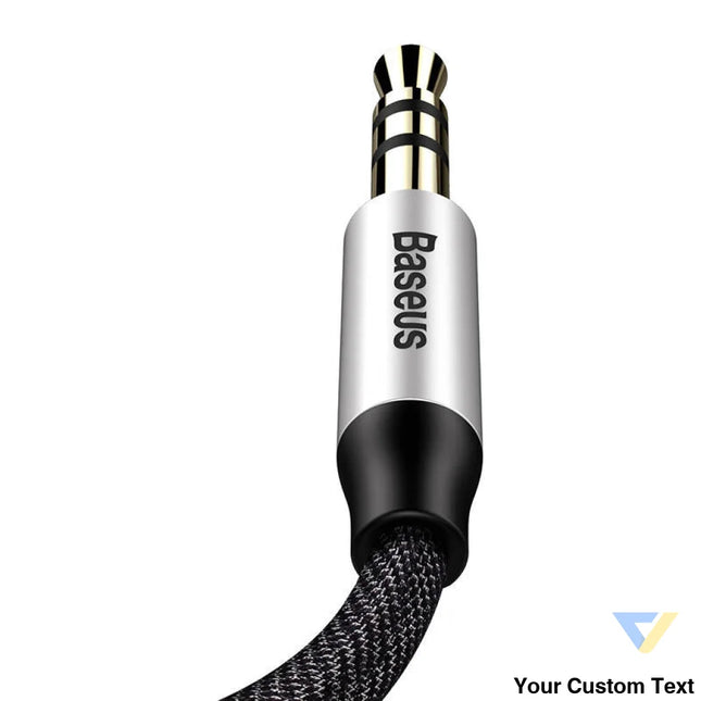 Baseus Yiven Audio Cable Cable 3.5 male Audio M30 1.5M Silver + Black Audio cables