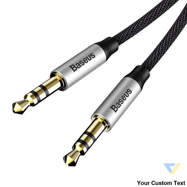 Baseus Yiven Audio Cable Cable 3.5 male Audio M30 1.5M Silver + Black Audio cables