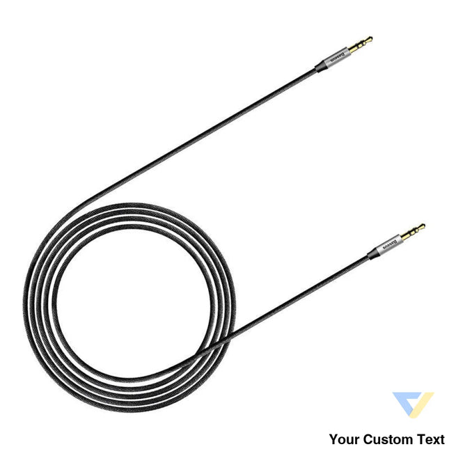 Baseus Yiven Audio Cable Cable 3.5 male Audio M30 1.5M Silver + Black Audio cables