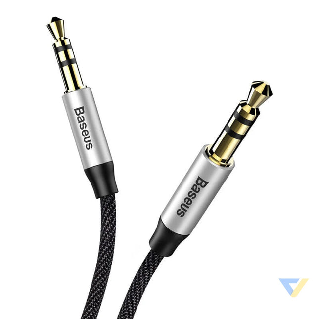 Baseus Yiven Audio Cable Cable 3.5 male Audio M30 1.5M Silver + Black Audio cables