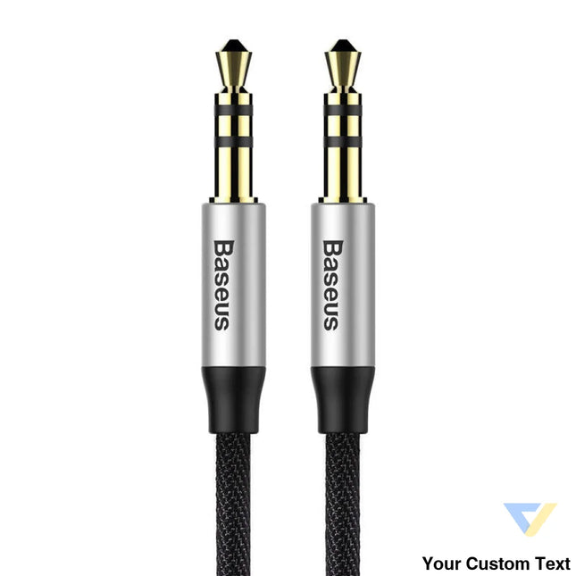 Baseus Yiven Audio Cable Cable 3.5 male Audio M30 1.5M Silver + Black Audio cables