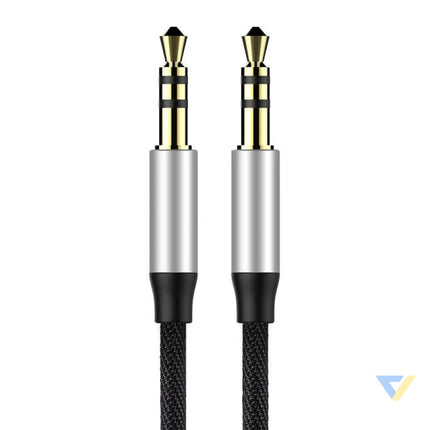 Baseus Yiven Audio Cable Cable 3.5 male Audio M30 1.5M Silver + Black Audio cables
