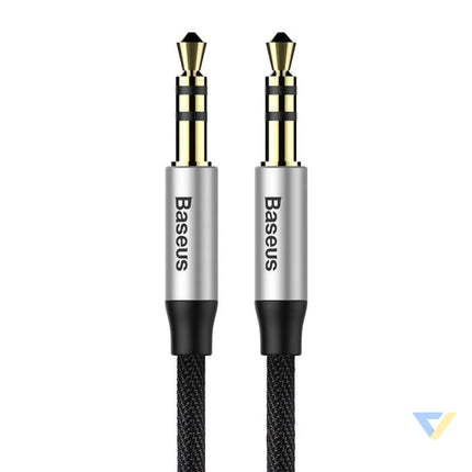 Baseus Yiven Audio Cable Cable 3.5 male Audio M30 1.5M Silver + Black Audio cables