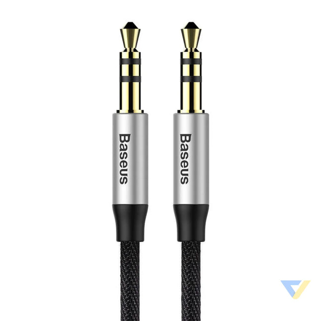 Baseus Yiven Audio Cable Cable 3.5 male Audio M30 1.5M Silver + Black Audio cables