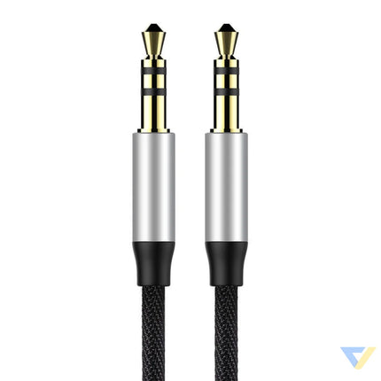 Baseus Yiven Audio Cable Cable 3.5 male Audio M30 1.5M Silver + Black Audio cables