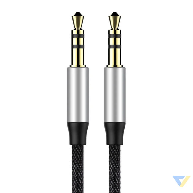 Baseus Yiven Audio Cable Cable 3.5 male Audio M30 1.5M Silver + Black Audio cables